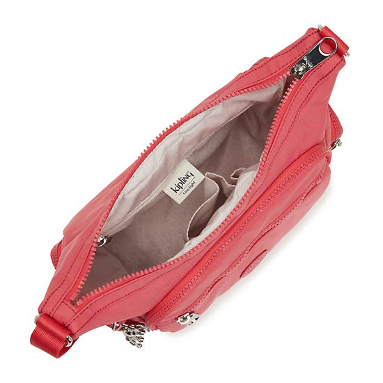 Bolsos Cruzados Kipling Gabbie Small Lavanda Rosas | MX 1126HA